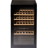 Wolkenstein Weintemperierschrank WTS49DW Schwarz EEK: G