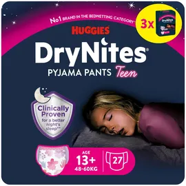 DryNites Nachtwindeln Mädchen ab 13 Jahre (48-60 kg) 27 St.