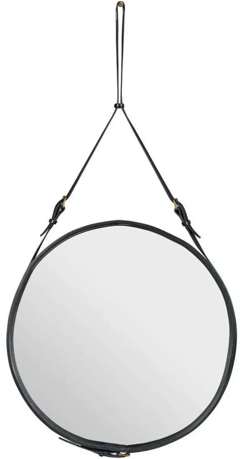 Spiegel GUBI, Schwarz, Glas - 140