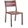 Brafab Delia Gartenstuhl 47 x 47 x 82 cm rot stapelbar