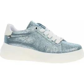 Rieker Plateau-Sneaker Blau 38