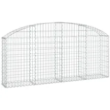 vidaXL Gabione mit Hochbogen 200 x 30 x 80 cm