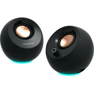 Creative Labs Creative Pebble Pro 2.0 Lautsprecher, Schwarz