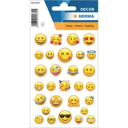 HERMA Aufkleber Smiley