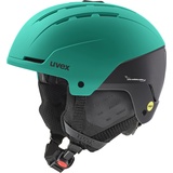 Uvex Stance MIPS Skihelm (Größe 54-58CM, schwarz)