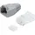 Logilink RJ45 Modularstecker CAT 6 ungeschirmt grau 100 Stück