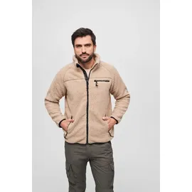 Brandit Textil Teddy Jacke Camel XL