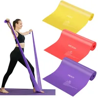 JATEKA Fitnessbänder Set Resistance Band-3x Fitnessband,Widerstandsbänder Gymnastikband,Trainingsband für Fitness