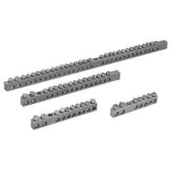 Schneider Electric NSYRBL216296M Erdungsschienen 2x16+29x6mm2 Zusammensetzung: 10 Stück  - 10 Stück
