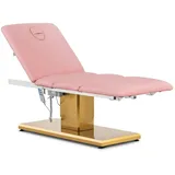 physa Elektrische Kosmetikliege - 3 Motoren - 300 W - 190 x 65 x 60 - 76 cm - 200 kg - rosa/golden