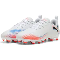 Puma Future 8 Play FG/AG Kinder Puma White/Puma Black/Glowing Red 35