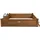 needs&wants® Growy2 Hochbeet 120 x 120 x 26,5 cm Dunkelbraun