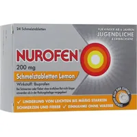 RECKITT Nurofen 200 mg Schmelztabletten Lemon 24 St.