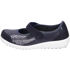 Varomed Sevilla Ballerina K Weite für Damen, blau, Größe 39 EU / 6 UK