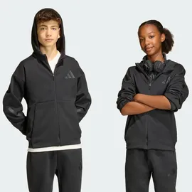 adidas Z.N.E. Reißverschlusspullover Black / Black 128