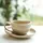 Almina Wave Biscuit Kaffeeservice 12-tlg. beige/braun
