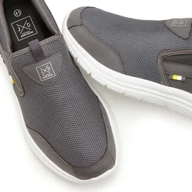 John Devin Slip-Ons grau 46