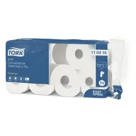 TORK Toilettenpapier T4 Premium Soft 3-lagig, 72 Rollen