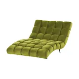 Switch Relaxliege Delphi Velours 120 x 84 x 168 cm Grün