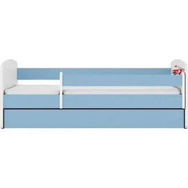 raumhirsch furniture Kinderbett Raumhirsch 80 x 180 cm Holzwerkstoff blau