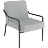 medso powered by paperflow Sessel MEDSO M Stoff 58,0 x 74,3 x 73,6 cm Grau/Schwarz