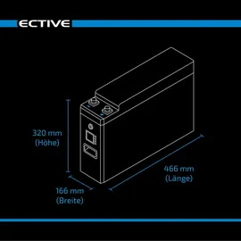 Ective LC 300 SLIM LT 300Ah 12V
