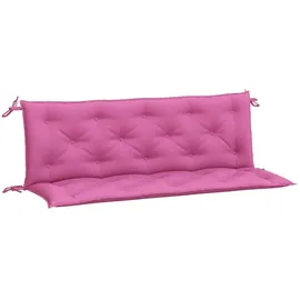 vidaXL Bankauflage 150 x 50 x 7 cm rosa 2 St.