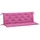 vidaXL Bankauflage 150 x 50 x 7 cm rosa 2 St.