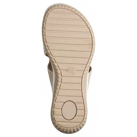 Jana Pantolette beige Gold H-Weite