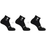 Salomon Everyday Ankle Socken 3er Pack Schwarz 39-41