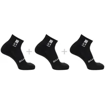 Salomon Everyday Ankle 3-Pack Schwarz 39-41