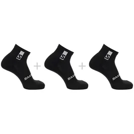 Salomon Everyday Ankle 3-Pack Schwarz 39-41