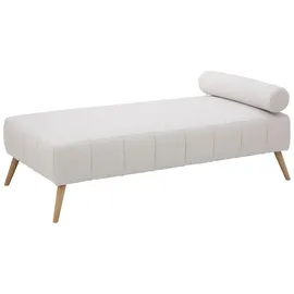 OTTO home Daybett Lucy, mit losem Rollenkissen beige