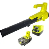 RYOBI RY18BLA-115 Akku Laubgebläse 18 V ONE+ 145 km/h + 1x Akku 1,5 Ah + Ladegerät