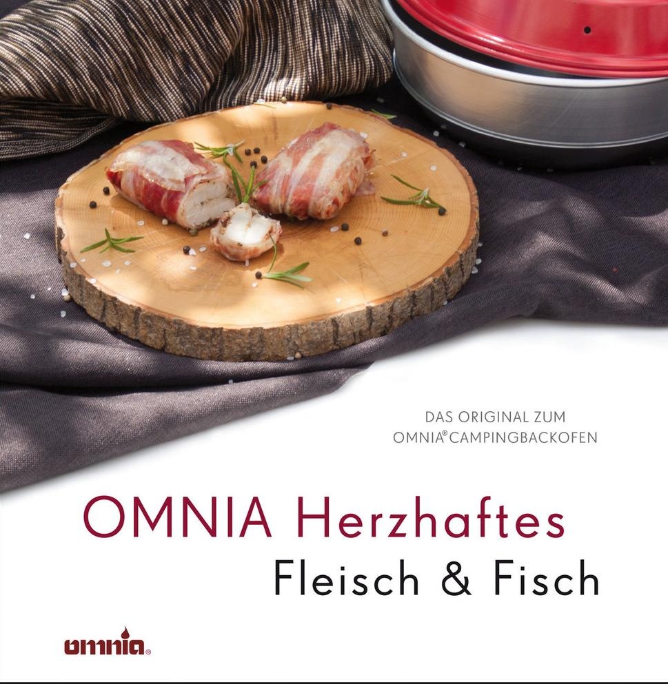 Omnia Herzhaftes Fleisch & Fisch Kochbuch - Bunt