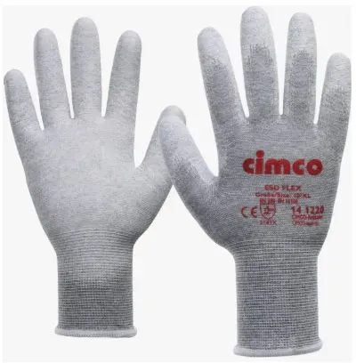 Cimco Antistatikhandschuh ESD flex, Größe: 10/XL