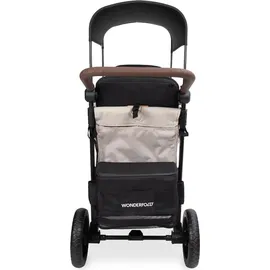 wonderfold W2 Luxe Pro KinderVan für 2 Kinder Beige