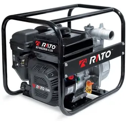 Benzin Wasserpumpe RT100ZB26-5.2Q mit Motor R270 und Ölsensor