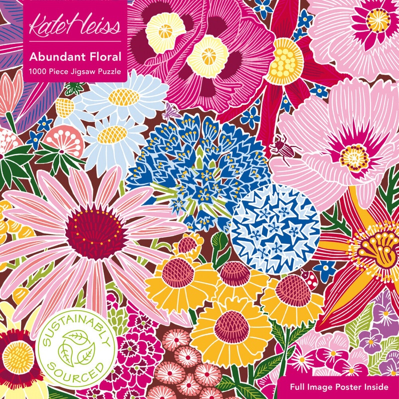 Puzzle - Kate Heiss, Opulente Blütenpracht