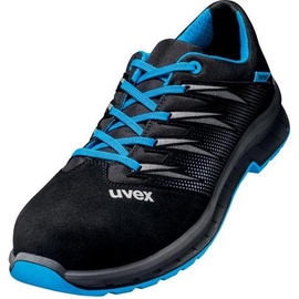 Uvex 2 trend Halbschuhe S2 69398 blau, schwarz Weite 11 51 (S2, 51)