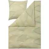 Estella Bettwäsche Bolzano grün 135x200 cm + 80x80 cm)