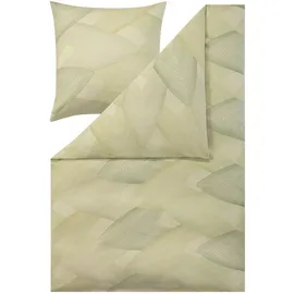 Estella Bettwäsche Bolzano grün 135x200 cm + 80x80 cm)