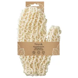 Massagehandschuh Sisal