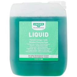 Unger Liquid Reinigungsmittel zur Fensterreinigung, 5 L Glasreiniger