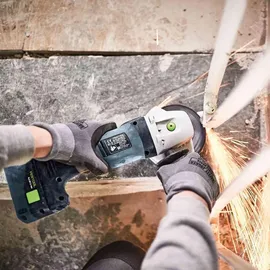 Festool AGC 18-125 EB-Basic ohne Akku + Systainer SYS 3 M 187 576825