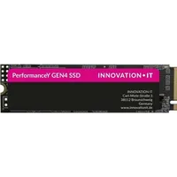 Innovation IT SSD M,2 2TB InnovationIT Performance NVMe PCIe 3,0 x 4 bulk (2000 GB, M.2 2280), SSD