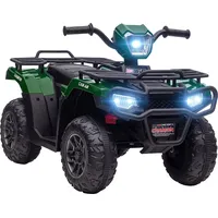 Homcom Elektroquad Kinder 12V grün/schwarz (1-tlg)