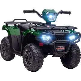 Homcom Elektroquad Kinder 12V grün/schwarz (1-tlg)