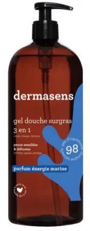 Marque Verte Dermasens Duschgel Rückfettend Marine Energie 1l