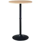 [en.casa] Bartisch Vantaa 100 x 60 cm Eiche